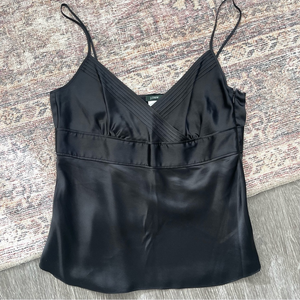 J. Crew 100% Silk Tank